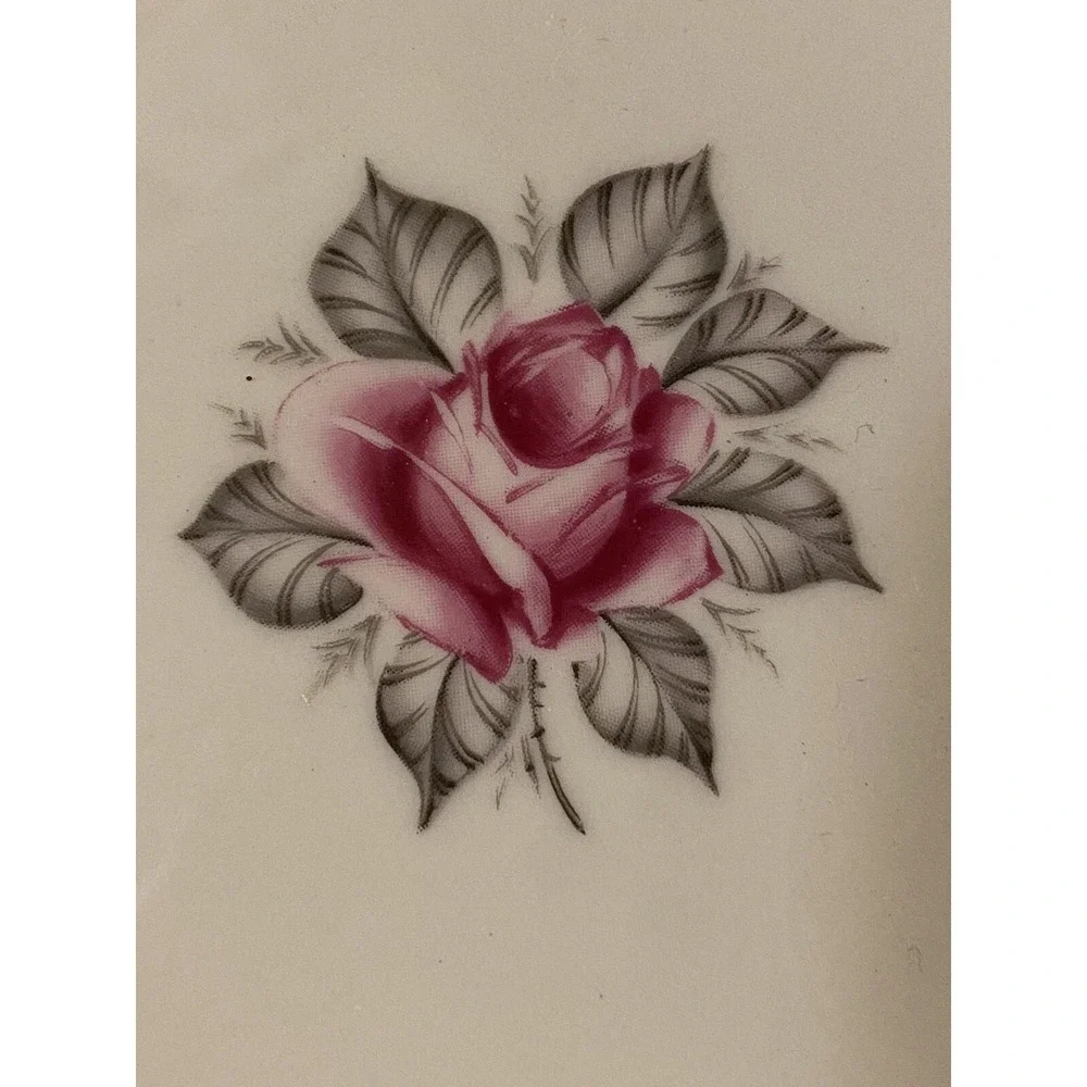ROYAL JACKSON NORMANDY ROSE SALAD PLATES - 8 Plates